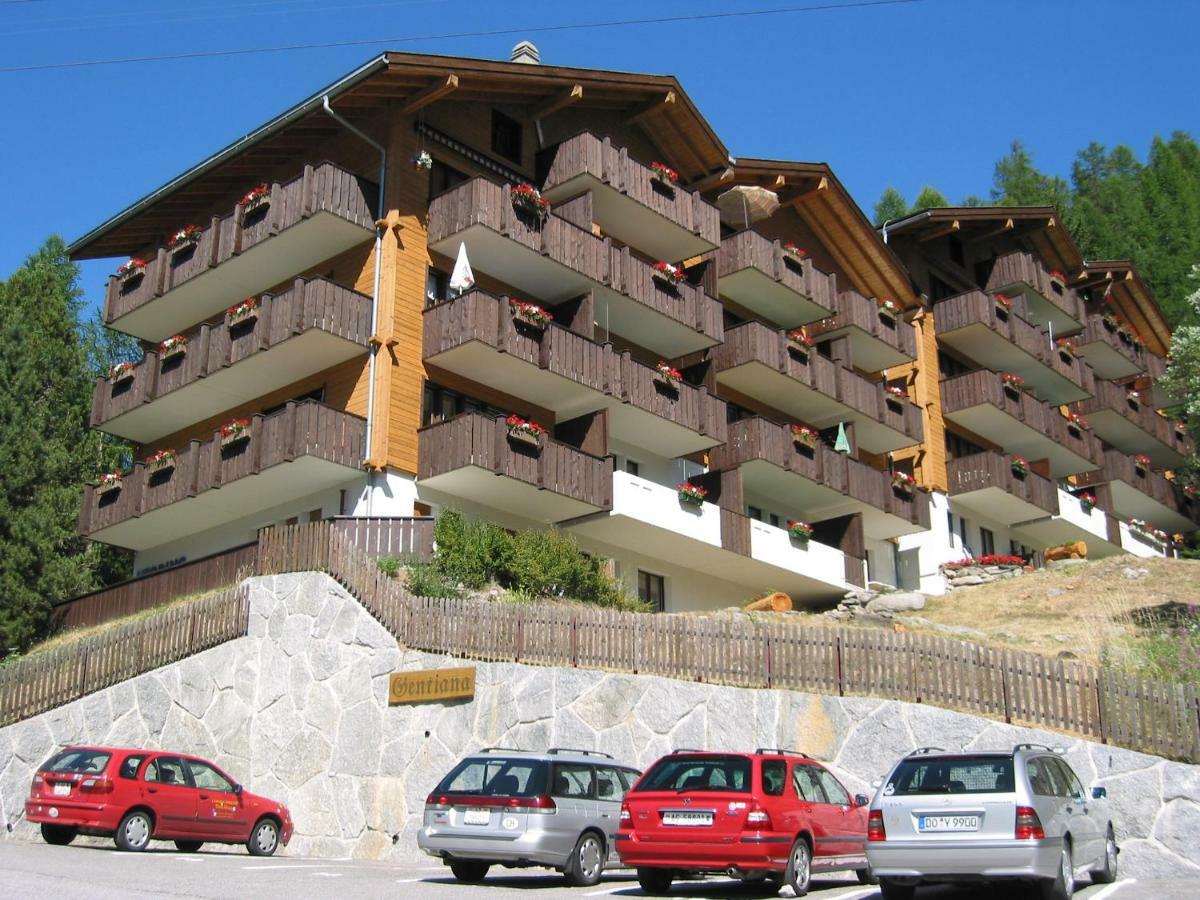 Apartmán Haus Gentiana A Grächen Exteriér fotografie